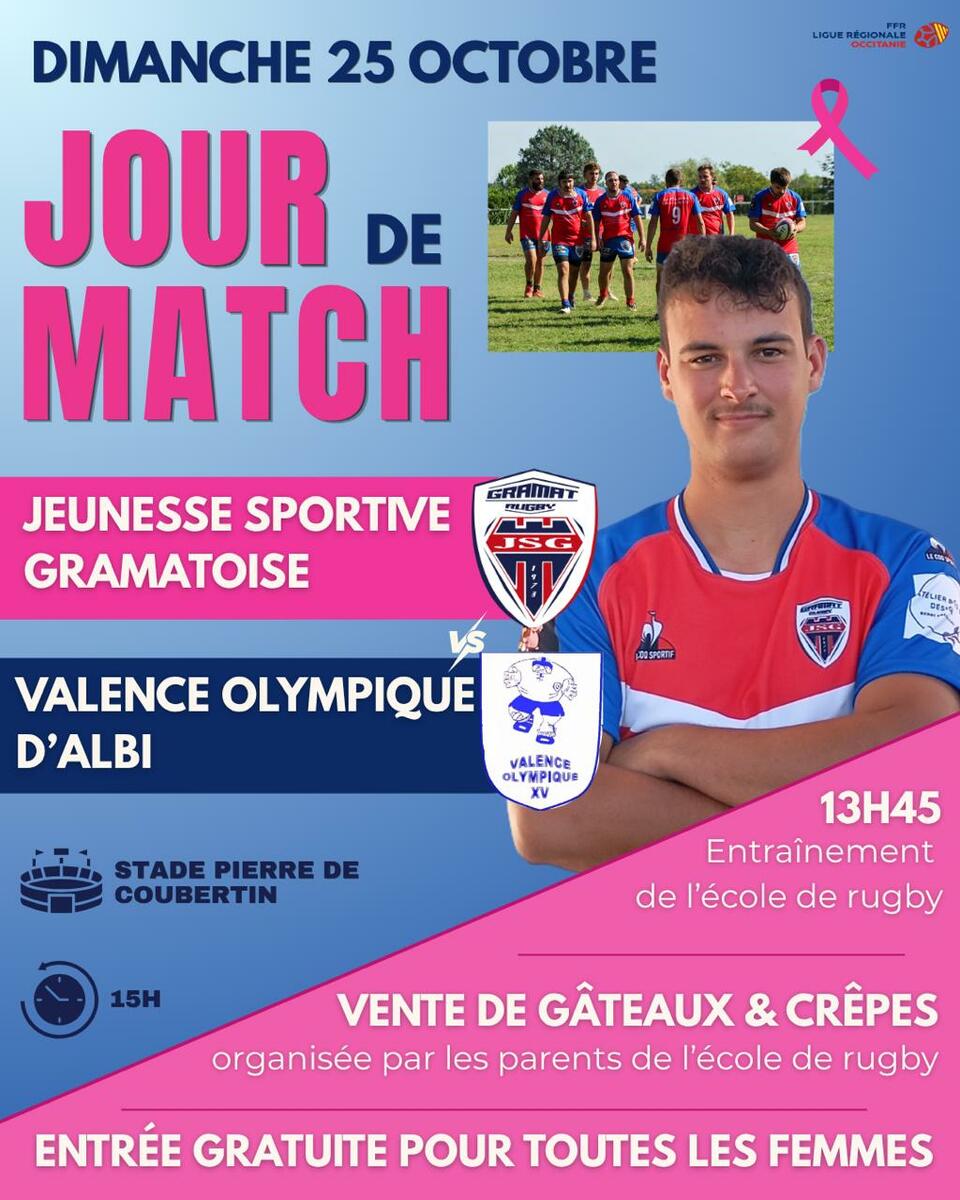 GRAMAT - VALENCE D'ALBI - dimanche 25 octobre