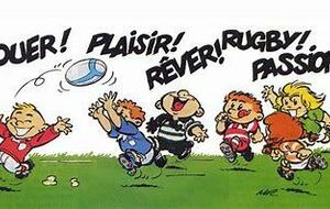 la rentrée de l'Ecole de Rugby