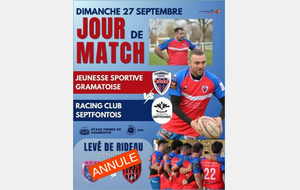 Premier match de la saison à Gramat pour les séniors