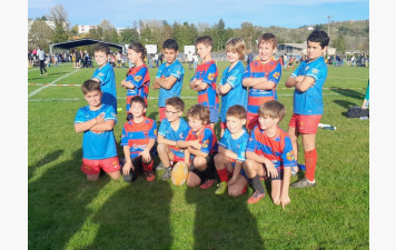 les u10 au tournoi des Marcassins