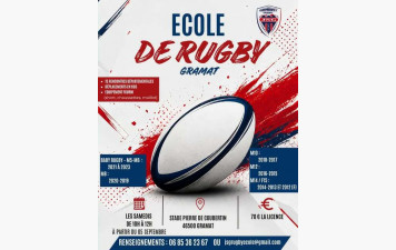 Ecole de rugby, la rentrée se prépare !