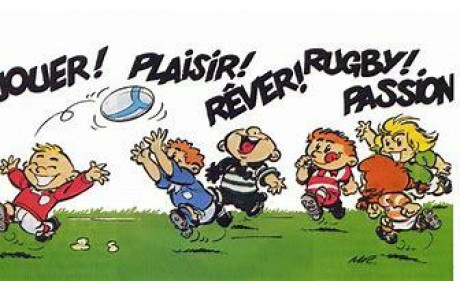 la rentrée de l'Ecole de Rugby