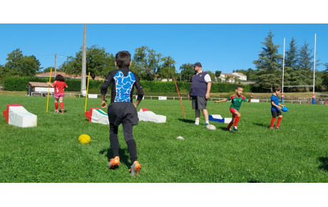 rentrée réussie à l'Ecole de Rugby
