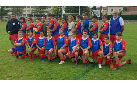 Une première sortie réussie pour l'Ecole de Rugby de Gramat