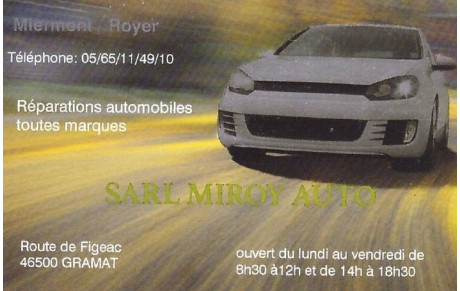SARL MIROY AUTO